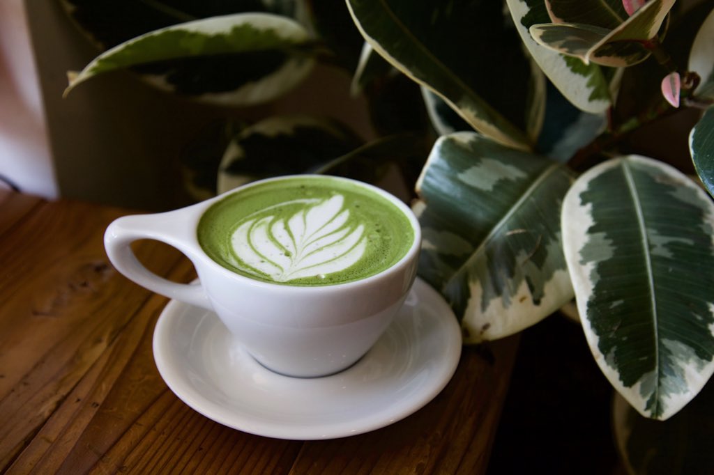 Matcha latte 💚
