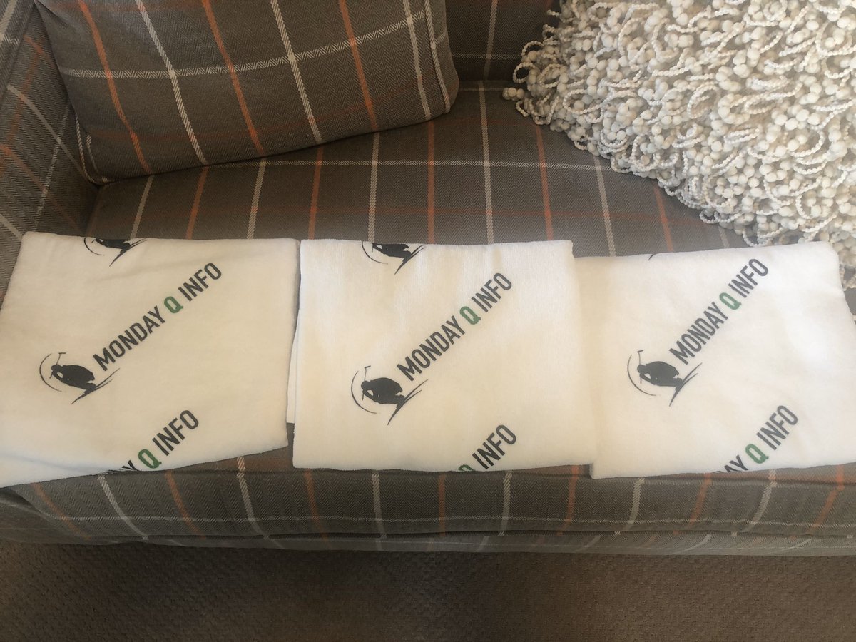 Got my 3 <a href="/acaseofthegolf1/">Monday Q Info</a> towels in the mail! Giving a couple away for 2 <a href="/WestFloridaGolf/">West Florida Golf Tour</a> players...
