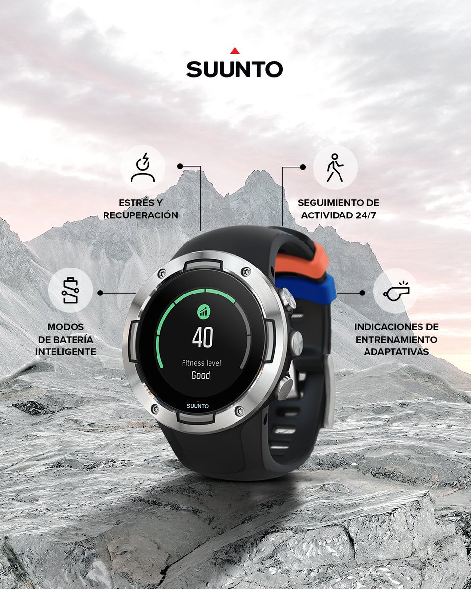 Encuentra tu ritmo y tu propio estilo con el Suunto 5 Black Steel.

Encuéntralo aquí: bit.ly/5uuntoBlackSte…