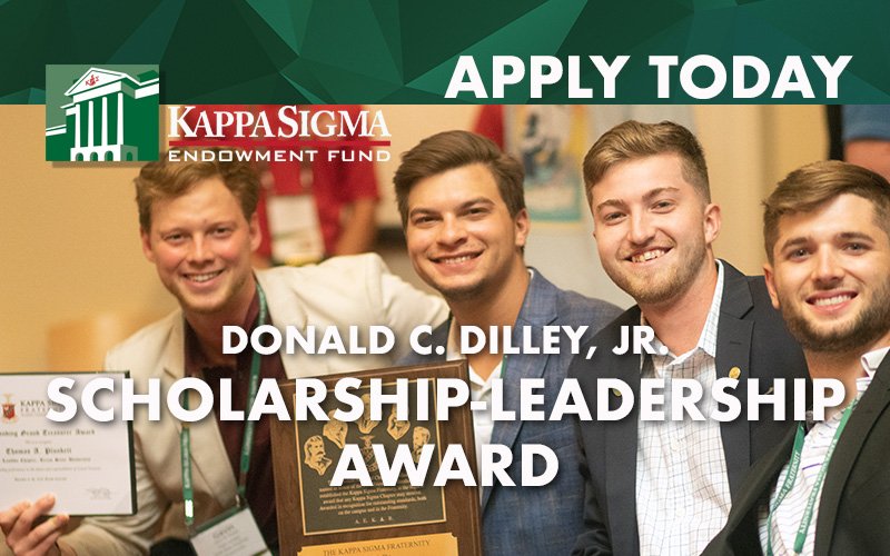 The November 15th deadline is quickly approaching, and you can't win if you don't apply. Don't miss out! #scholarship

Apply today ➡ kappasigma.org/donald-c-dille…