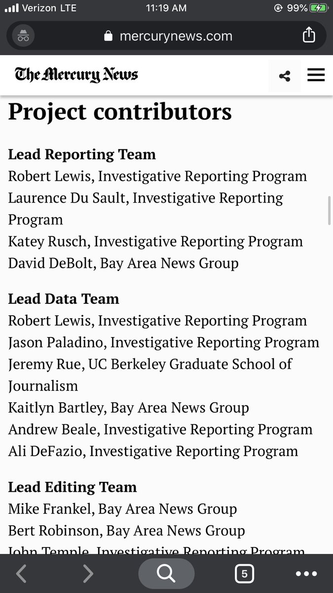 5/ LOOK AT HOW MANY PEOPLE CONTRIBUTED. This was a massive coordinated effort, with reporters fanning out to almost every courthouse in the state. Huge props to  @jtemplejrnalist and  @mefrankel for forging these partnerships.