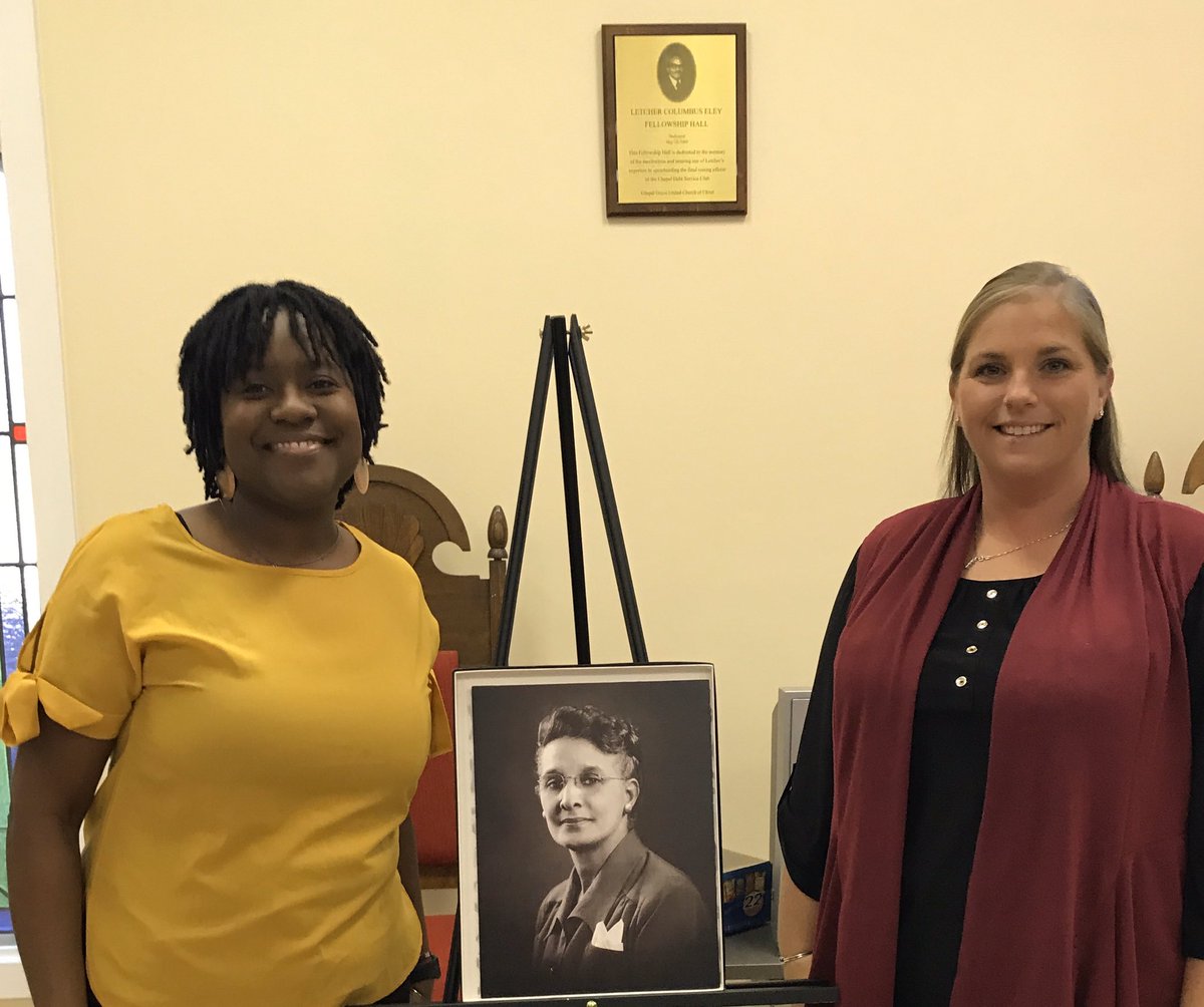 GTMSTitans's tweet photo. @JessicaFHarding and @hartman231 honoring the Georgie D. Tyler High School graduates at Chapel Grove Baptist Church. Students will be interviewing Graduates for their Living Legacies PBL. Thank you to Mrs. Carla Duck for organizing this event! #realworldconnections @IWCSchools https://t.co/NaBwFJqnEB