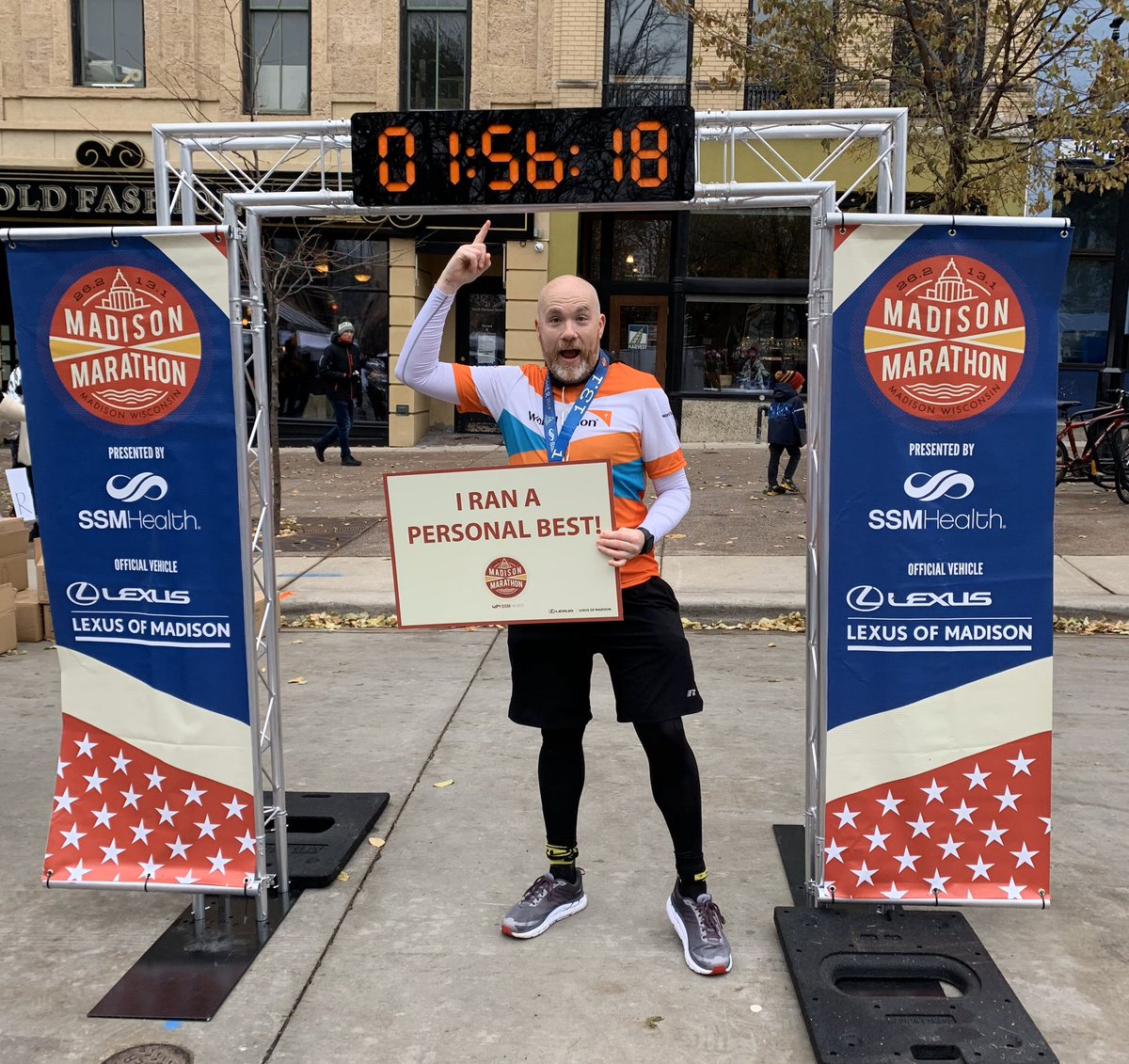 daveconour's tweet photo. Thanks to all who supported my journey for the #MadisonMarathon half. Sixty children will have clean water for life thanks to the donations received.
#TeamWorldVision https://t.co/9XdxLsl9SQ