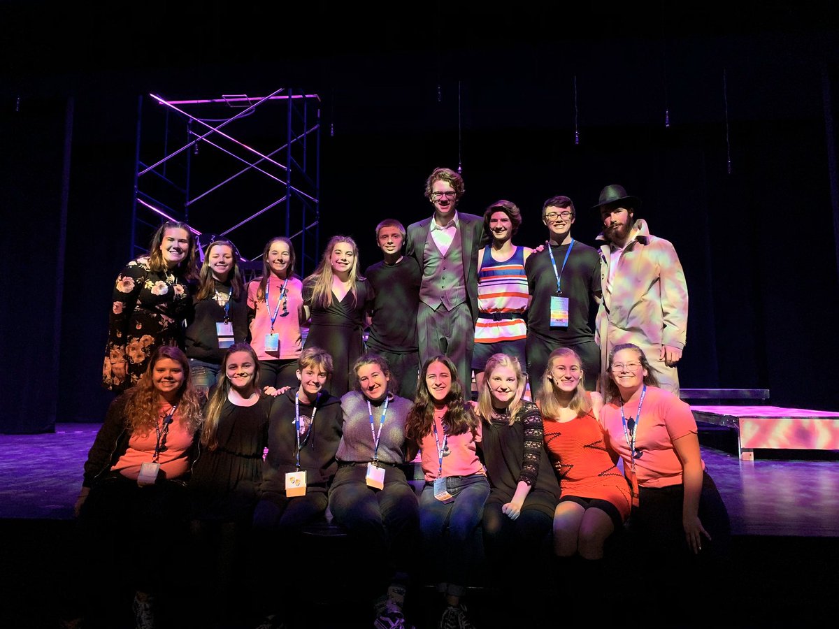 MVHStheatre's tweet photo. So #IAThesFest19 is in the books. For a โsmall schoolโ we have built quite a resume of participation at the state and international levels. I am immeasurably proud of these students and the work they put in every day. Thank you for letting me a part of the journey. https://t.co/EAEqNXB9GH