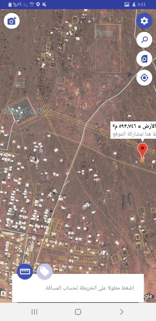 امتداد صلال شرق مط ٨٢٠٠ قابل للتفاوض مباشر