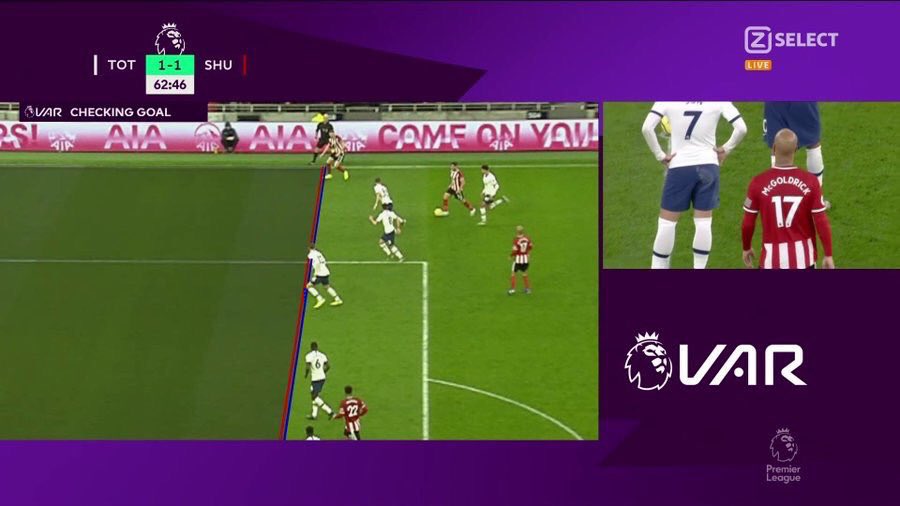 Retro_Utd's tweet photo. One was given as a penalty, the other one wasn’t. One was given as offside, the other one wasn’t. I prefer not to speak. https://t.co/m0m1cDSaXA