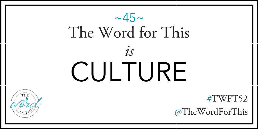 thewordforthis's tweet image. #TWFT52 Prompt 45: #TheWordForThis is "CULTURE."
Full post, add'l starter ideas, &amp;amp; my own response to the prompt here: bit.ly/2O0YGf9
.
#metoo #writingprompt #believesurvivors #sexualabuse #writingcommunity #writerscommunity #poetrycommunity #timesup