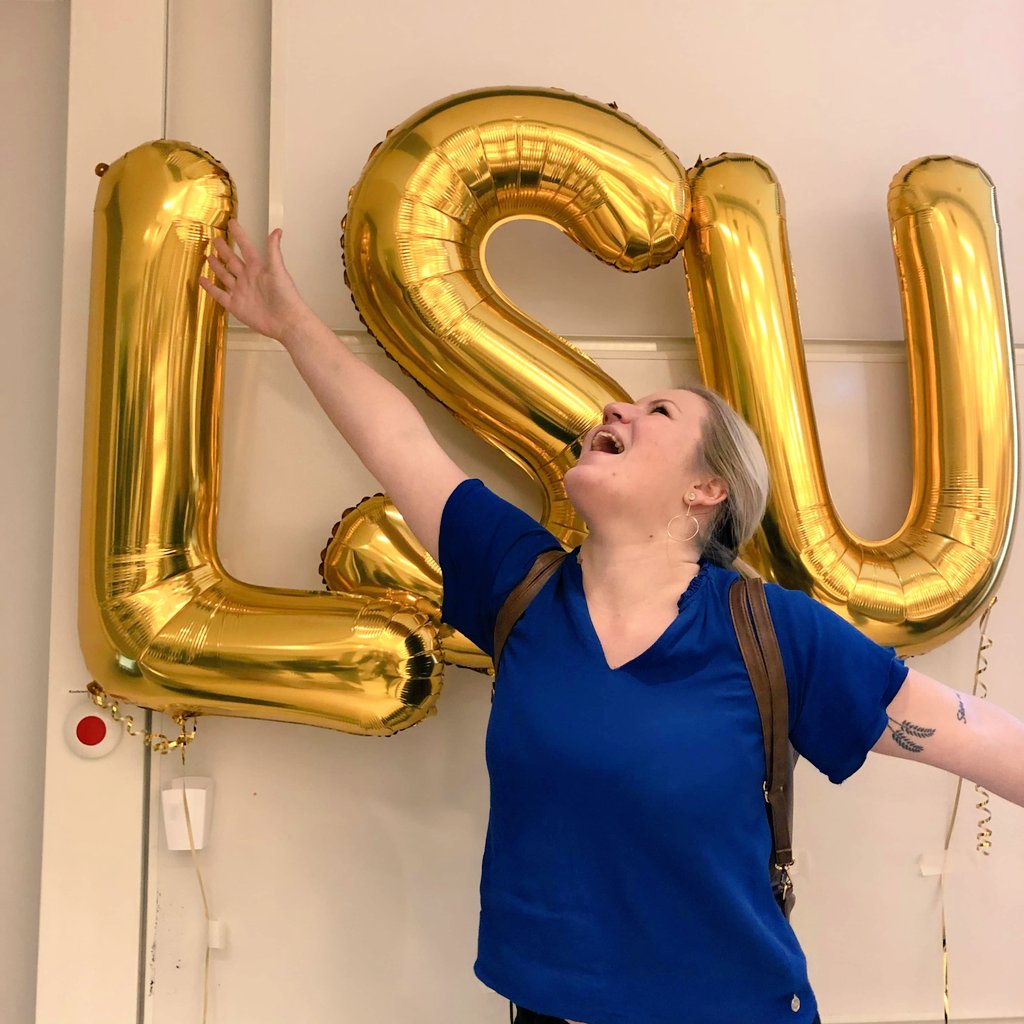 milenaaxklo's tweet photo. Tack @LSU_se för ett riktigt roligt och givande #LSUrep! Många höjdpunkter, men måste ju särskilt lyfta att grymma @mathildalae valts in i styrelsen. Grattis alla medlemsorganisationer till det! 🍀❤ https://t.co/riUNe3kTle