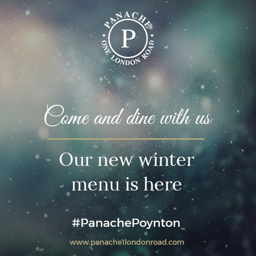 ⛄❄️ This weekend has seen the celebration of our brand new winter menus, but if you are yet to take a look, you can do so here! ❄️⛄ 
bit.ly/2DMTZRV
#PanachePoynton