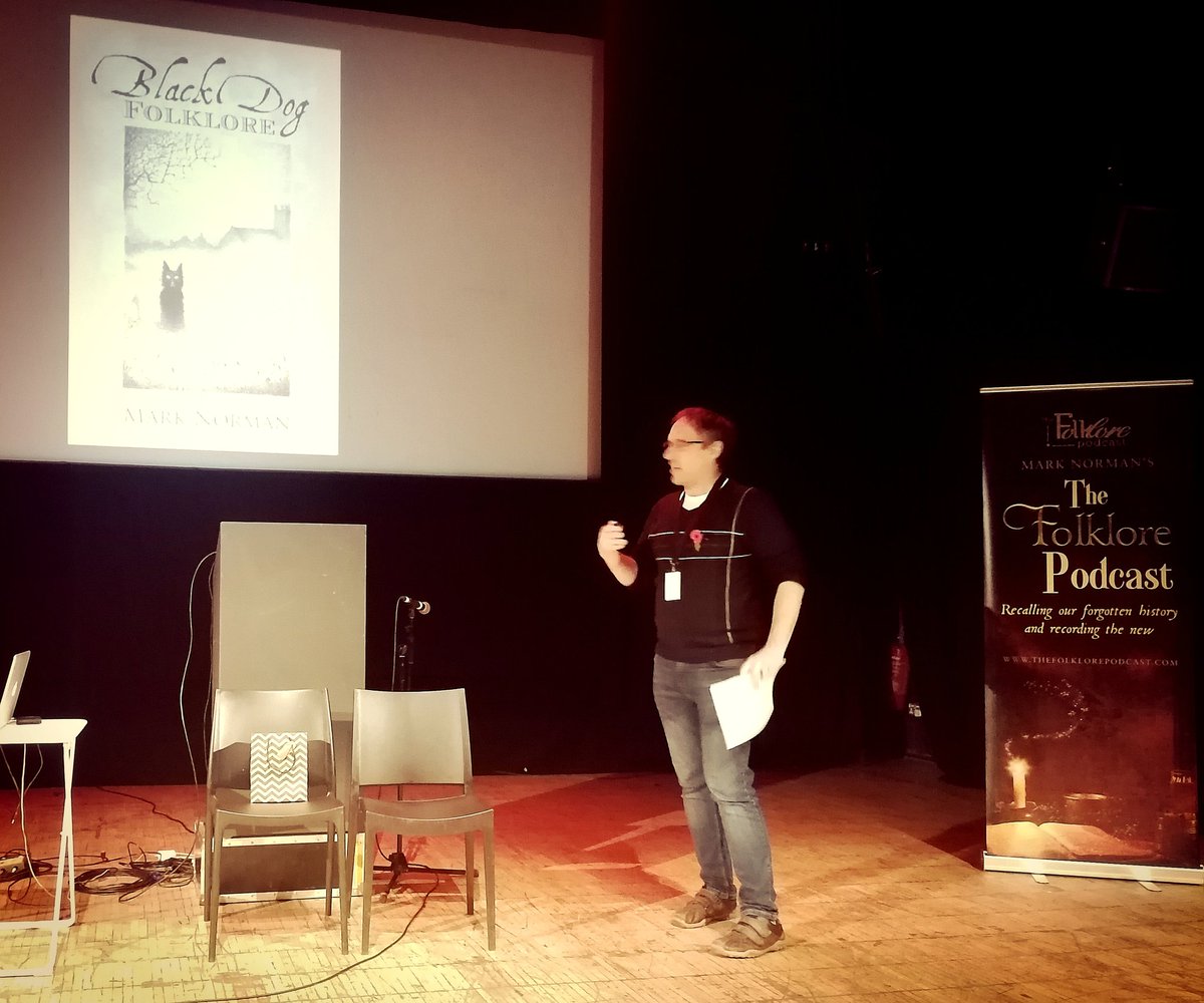 James Downs (@james_al_downs) on Twitter photo Self-deprecatingly introduced as a "warm-up" to The Hound of the Baskervilles, Mark Norman <a href="/folklorepod/">The Folklore Podcast</a> sharing his erudite and entertaining research into the 'Black Dog / Demon Hound' folklore tradition <a href="/FilmHell/">Hell Tor Film Festival</a> Self-deprecatingly introduced as a "warm-up" to The Hound of the Baskervilles, Mark Norman <a href="/folklorepod/">The Folklore Podcast</a> sharing his erudite and entertaining research into the 'Black Dog / Demon Hound' folklore tradition <a href="/FilmHell/">Hell Tor Film Festival</a>