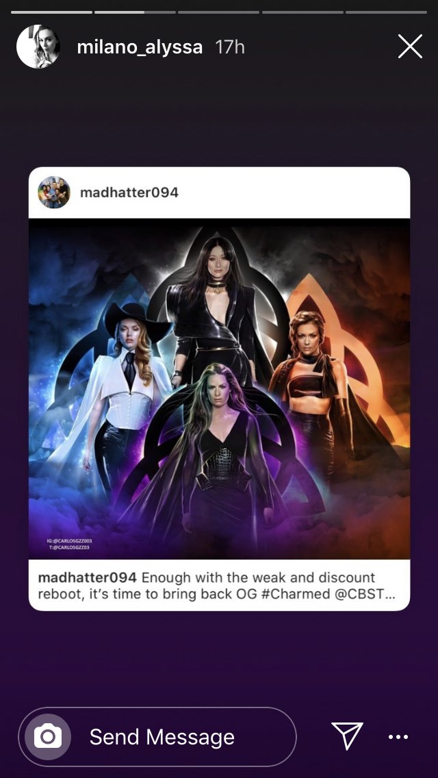 Semenlighter's tweet photo. Hey @Alyssa_Milano, thanks for signalboosting the racist, misogynist @MaxCharmed. I guess @rosemcgowan was right about you being FAKE. Also do us all a favor and stop calling yourself an ally and a feminist. You are to the #Charmed fandom what Allison Mack is to #Smallville. https://t.co/Uiwro437vB