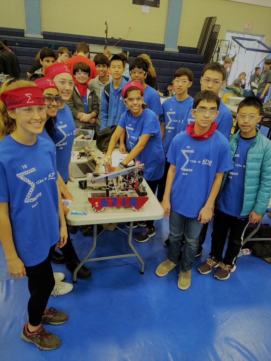 6710Ftc's tweet photo. Had @FTCTeams  fun at AML Meet 1! Thank you to the hosts @saviochs. Congrats to all the FTC teams and good luck as we continue #ftc #skystone @FIRSTinTexas. So excited for our 6th place over all ranking! https://t.co/f3K8kZcbja