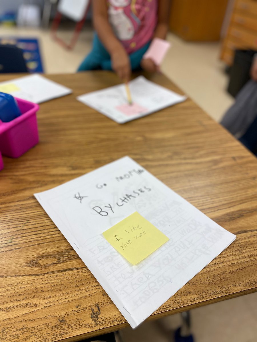 CPES1stGrade's tweet photo. What a great end to our writing unit on small moment stories! 🎉 ✏️ #cpesbelieves in celebrating our writing accomplishments https://t.co/9wfpA9MQzn