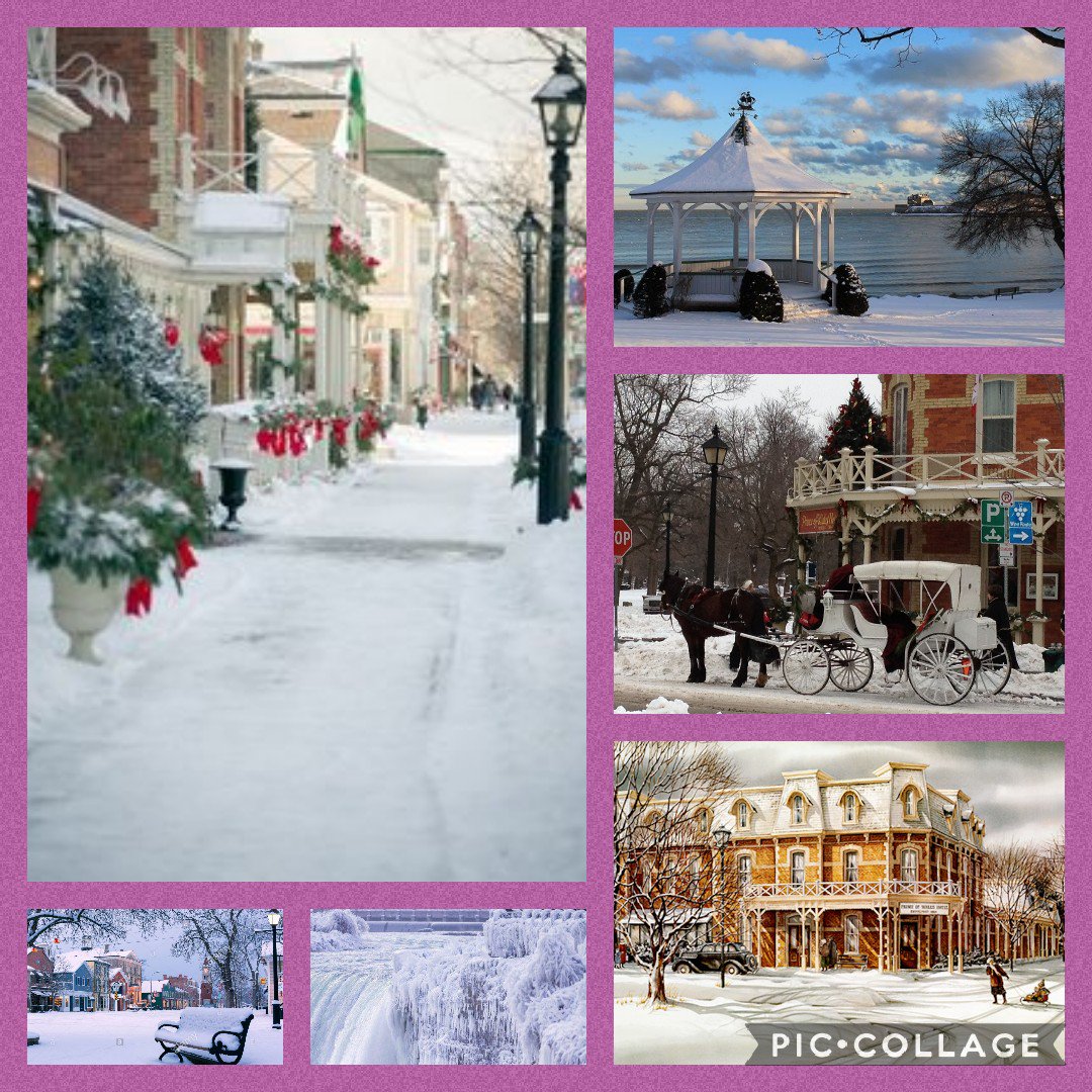 BasedHair's tweet image. Niagara on the Lake, Ontario 😊💜 #smalltowns #lakeontario #canada