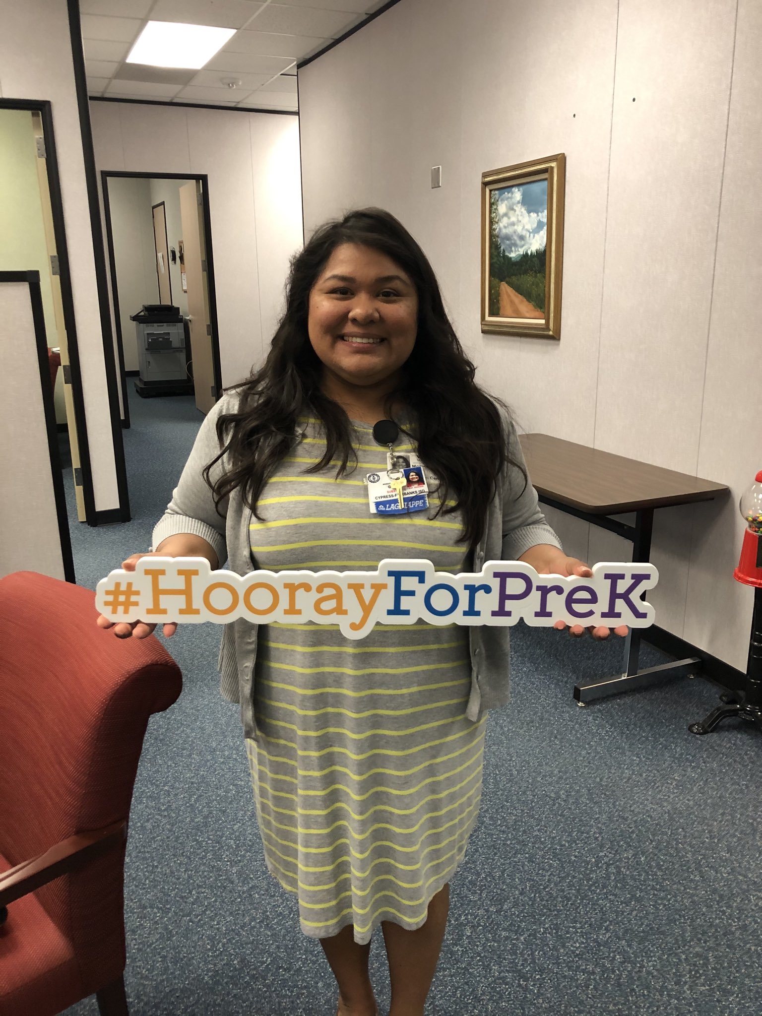 CFISD HR on Twitter "Another awesome prek hire!!! hooray4prek…