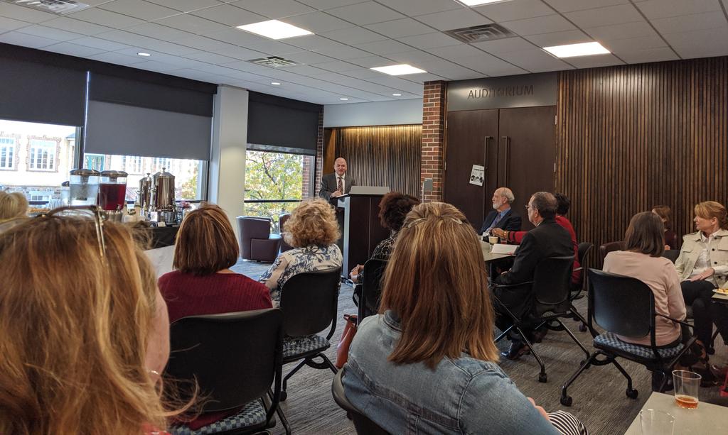 Great start to CAEP Accreditation visit at University of Arkansas.<a href="/effect_ar/">EdEffectAR</a>