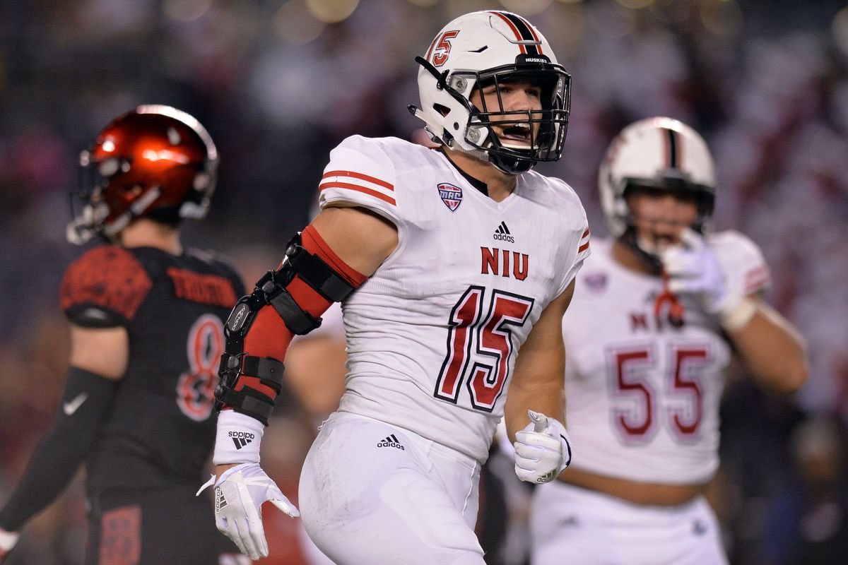 Hayden9Nelson's tweet photo. Extremely blessed to have received an offer from Northern Illinois University. #TheHardWay @NIUCoachHammock  @NIU_Football https://t.co/QW6h4Ou11a