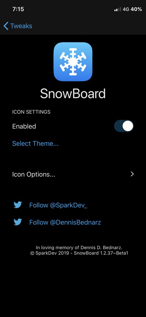 ProfeJuAntonio's tweet image. Olvídense de #Anemon #iThemer o cualquier otro gestor de themes 😱 porque con #SnowBoard tenemos todo y más de lo que necesitamos‼️

Repo: sparkdev.me y muchas gracias al maestro de @SparkDev_ 🙅🏻‍♂