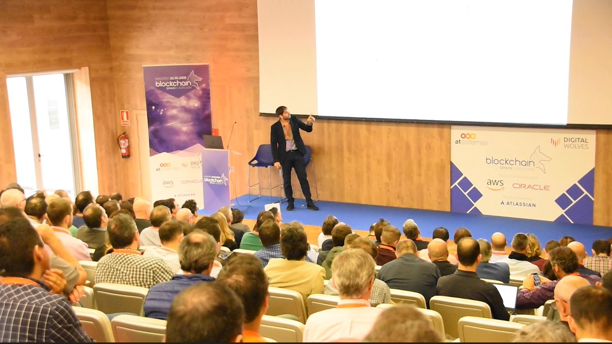 mianrojasgomez's tweet photo. Thanks to @atSistemas for inviting me to #BlockchainSpain 2019 to talk about how #blockchain will support the future of #energy.
"Blockchain is a good foundation #technology for future distributed energy models"
#innovation #transformation https://t.co/f9E4YEXhps