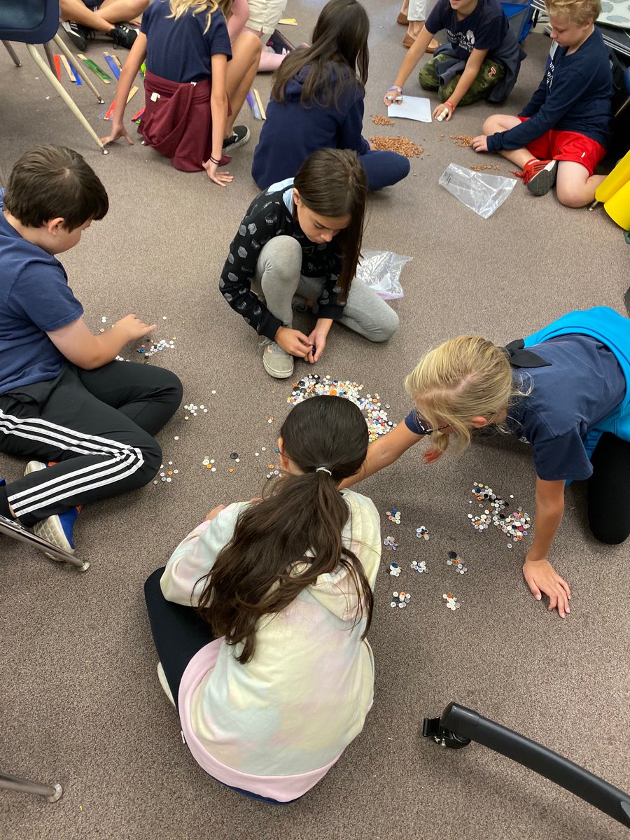 ccho01's tweet photo. Introduced counting collections to my 5th graders this week. The universal response “this is the best math activity ever” 

Thank you @GauthierKaren1 https://t.co/jMqNEAb0Qu