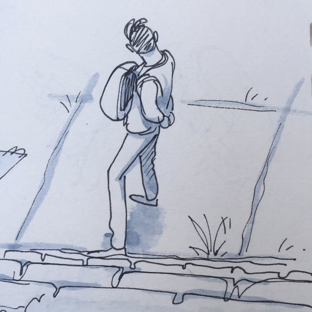 I didn't sketch very much in Mexico City....! ? But here are the few sketches I did at Teotihuacán.

#teotihuacan #mexico #cdmx #mexicocity #sketch #sketchbook #art #draw #drawing #CentralAmerica #watercolor #tourism 