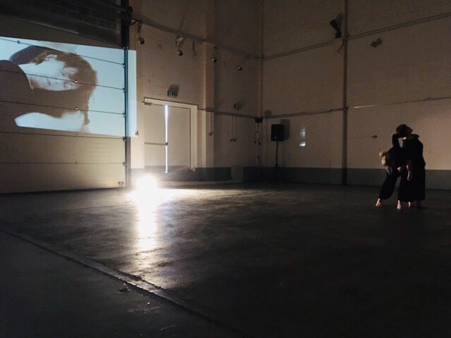 Run through in flight simulator space @oldjet ready for our dance performance of ‘Former Whispers’. Featuring memorable film by @emilyrichtweets             #dance #woodbridgesuffolk #dancefilm #oldjet #contemporarydance