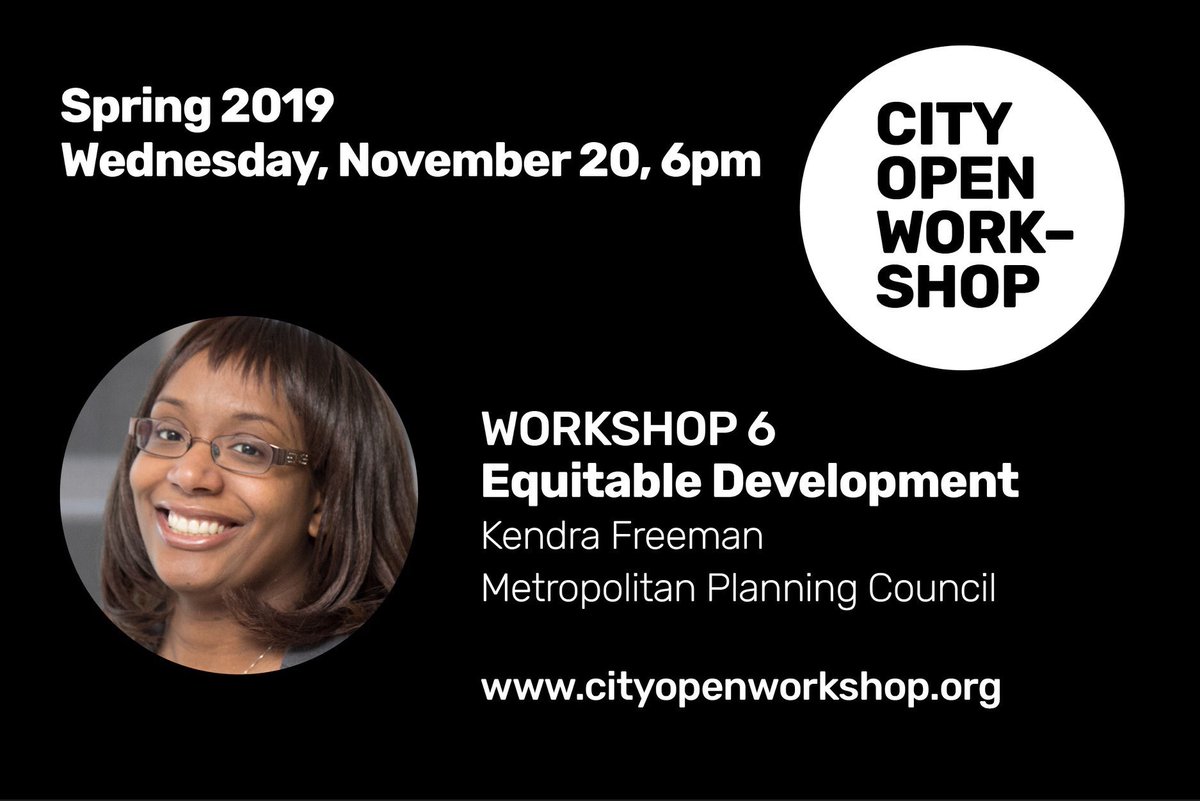 CityOpenW's tweet photo. Mark your calendars! For our next workshop – WEDNESDAY, NOVEMBER 20, we'll be talking about equitable development and ADUs, and joined by Kendra Freeman @KendraJFreeman @Metroplanners >> Thank you @boothhansen for hosting us!

Register here: https://t.co/jmZeUnbt4l https://t.co/FU6OrQov61