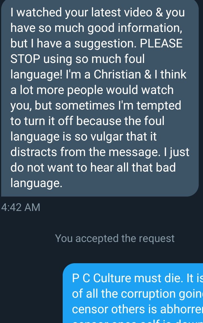 Realpersonpltcs's tweet photo. Important.... PC Culture must die! https://t.co/b9Kl4nodgN