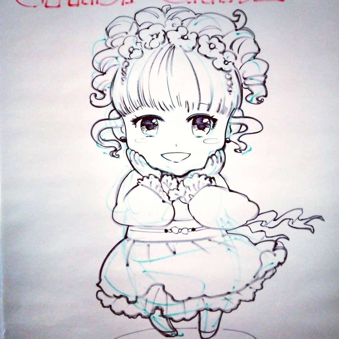 15min character drawing challenges! Chibi & manga boys & girls.Thank u so much for everyone who visited my stall and chat with me, listening a talk with fellow artists, and witnessing my drawing demonstrations at Doki Doki Manchester Japanese festival!
C u next year!