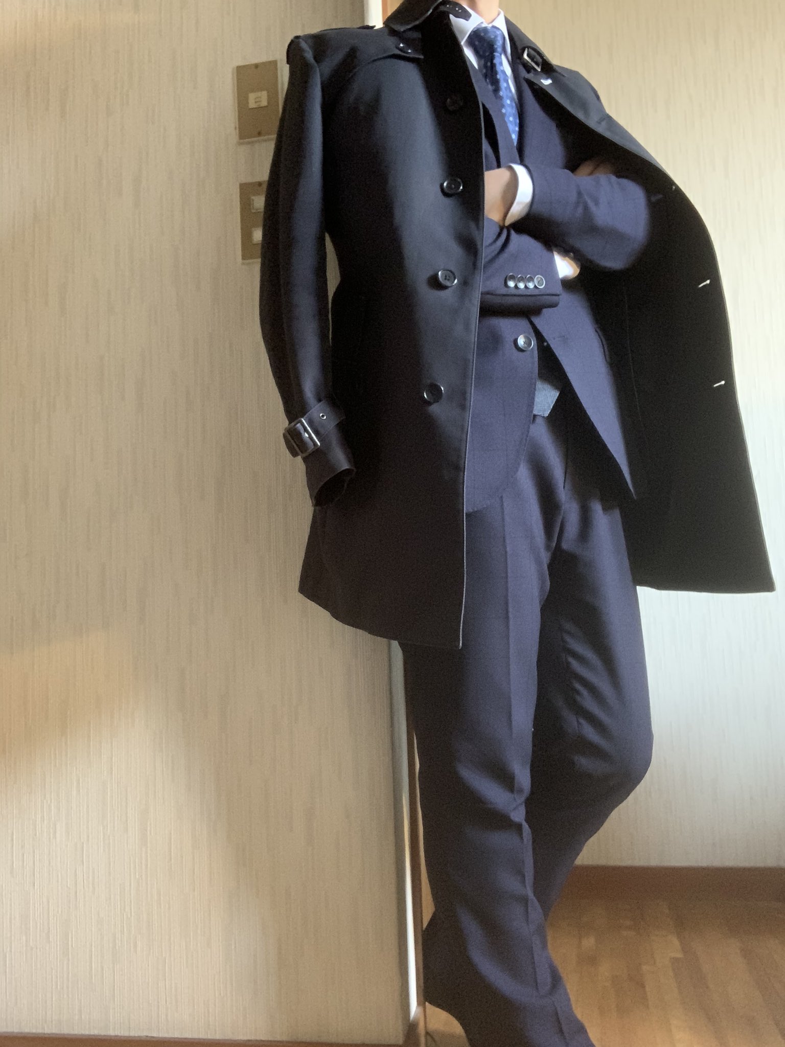 まこさんスーツ資料 肩掛けコート