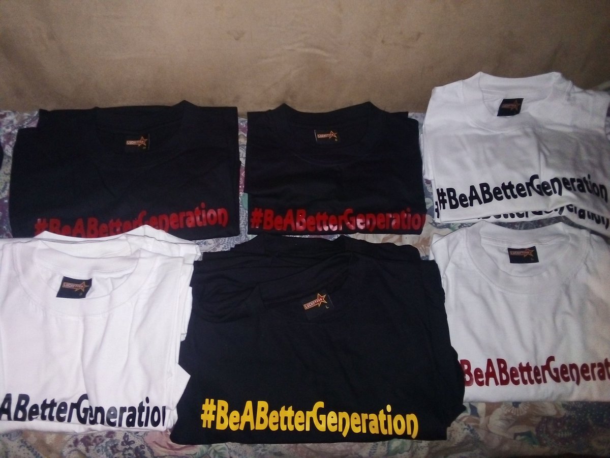 Rtp_sa's tweet photo. T shirts available @ R70.00.
Nationwide delivery@ 70(outside hammanskraal)

Let's symbolise "love,unity and support"

#BeAbetterGeneration https://t.co/z9Et3yOGtq