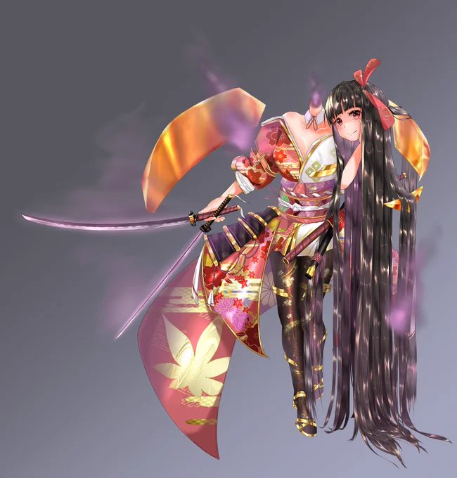 応募しました!#放置少女キャラデザイン 