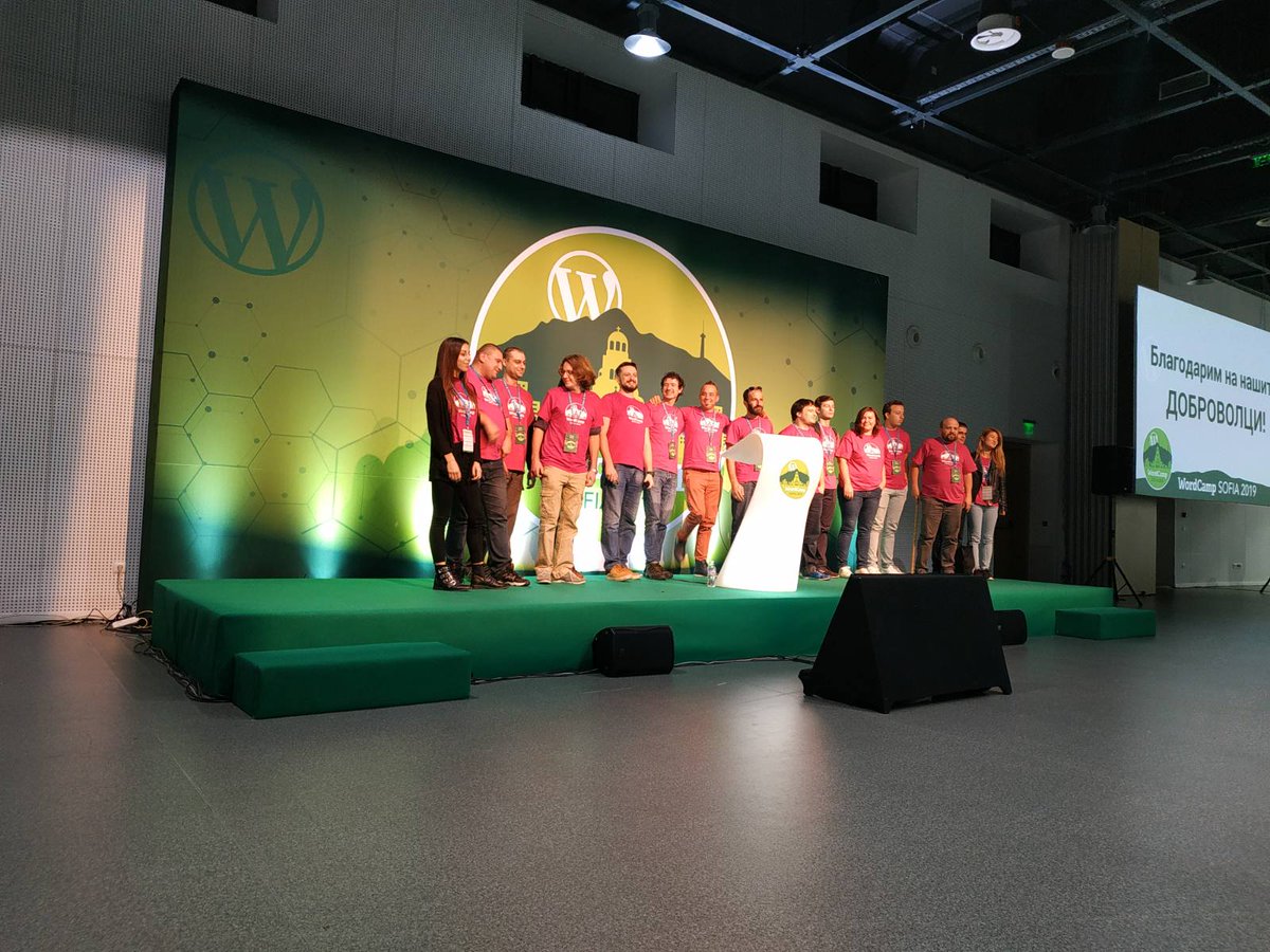 DianTankov's tweet photo. @WordCampSofia 2019 closing remarks! We did a great job, well done everyone ❤ #WCSOF https://t.co/mnc8QqU7gk