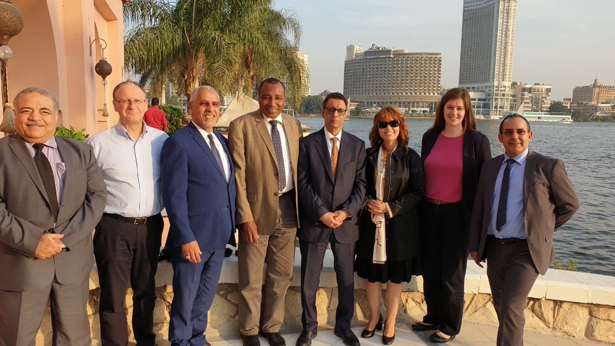 ICBAAgriculture's tweet photo. ICBA DG Dr.@IsmahaneElouafi (3rd from right),@ the Alliance meeting (hosted by the FAO Near East & North Africa #FAORNE) in #Cairo today to discuss how Alliance members (@FAO @ICARDA @ICBAAgriculture @kidpaward @AOAD_AOAD1972) will work together to boost #DatePalm sector in NENA. https://t.co/gxzH5PyosI