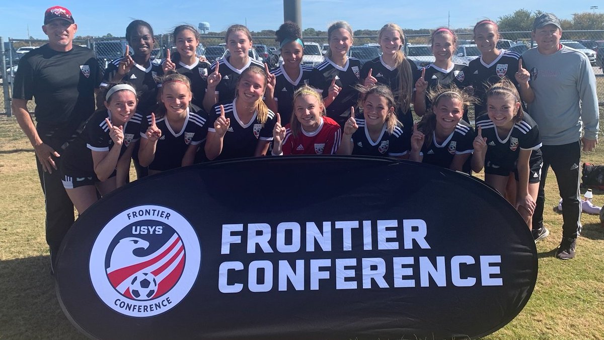 Sparta FC 03 clinched the 17U Girls Division in the Frontier Conference with two hard-fought wins this weekend in Fort Worth, TX.