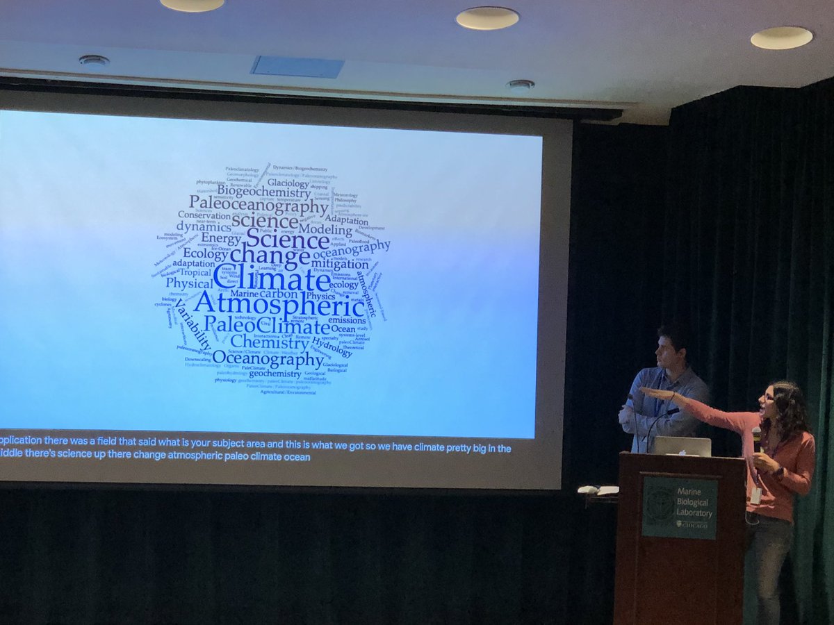 OA_AllySavoie's tweet image. As we conclude the @gradclimateconf, I can’t help but think about how every student at this conference was so incredibly intelligent &amp;amp; friendly. I’m so happy I had the chance to hear everyone’s incredible &amp;amp; inspiring talks. S/O to all of the organizers &amp;amp; students! #GCC2019