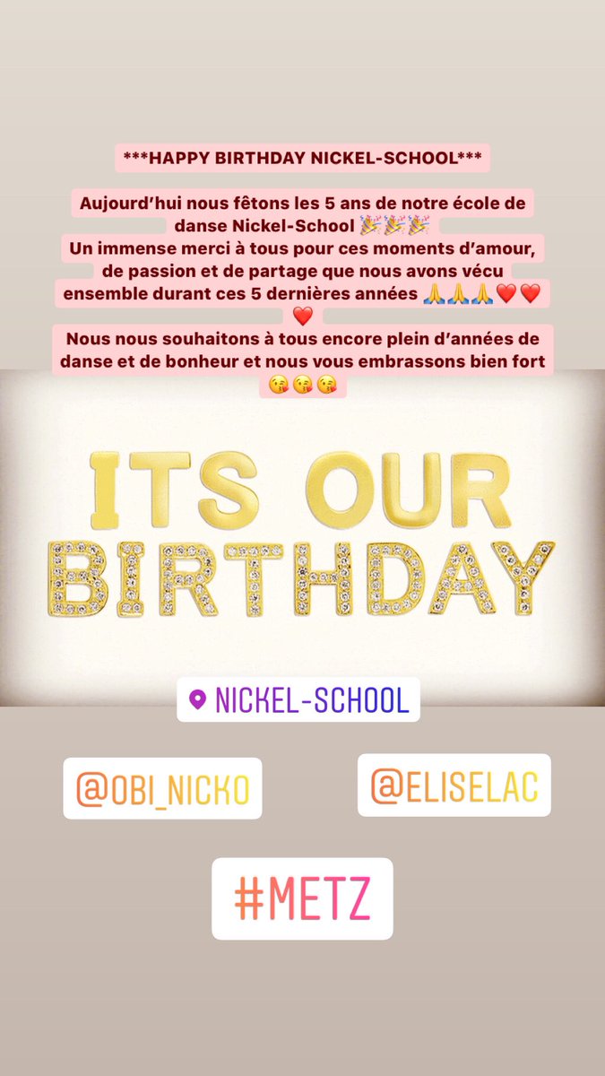 nickel_school's tweet photo. Happy Birthday to us 🎉🎉🎉❤️❤️❤️🙏🙏🙏 https://t.co/50HBvXdNNB