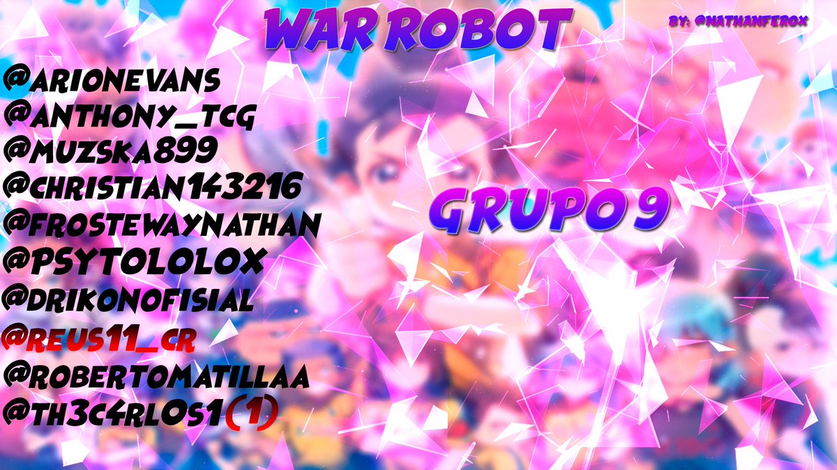 ie_robot's tweet photo. GRUPO 9
@Reus11_CR LE DICHO A @Th3C4rl0s1 QUE SU MADRE ES GAY,No se lo ha tomado bien...
QUEDAN 9 INAZUMEROS EN EL GRUPO 9 https://t.co/LwuTaOe5xB