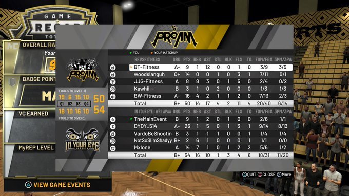 TheMainEvent2K's tweet photo. GG's to Rev's Fitness in round 2 of the @RaptorsGC #ScoutTheNorth

@InYourEye2k Canada is onto round 3 (winners bracket semi finals)!

The Squad:
@dydy2k
@ElvardoP 
@Earlth3Pearl 
@Melder600

https://t.co/mtL2I6uGaF

@Big_Brudda_PURP
@TexasStarrr_
@GsTaR____
@2KHUNTSEARCH https://t.co/xSdWEOgDg6