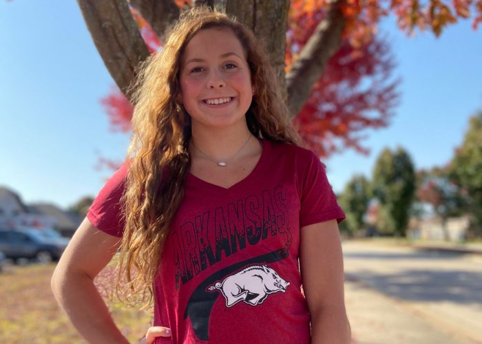 Summer Juniors Qualifier Olivia Mendenhall Verbally Commits to Arkansas for 2021 - wp.me/p56Jja-1Gus <a href="/RazorbackSD/">Razorback Swim & Dive</a>