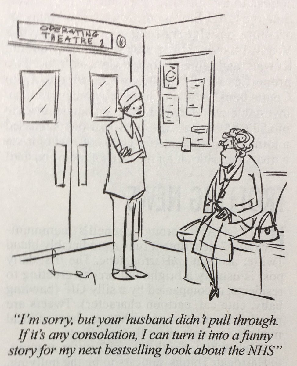 This image is in this weeks Private Eye. Does this help the image of those of us involved in UK Perioperative Care? Patient Advocacy is a primary role for those with no voice during surgery. <a href="/SaferSurgeryUK/">AfPP - SaferSurgeryUK</a> @RCSEdFPC why do you think?