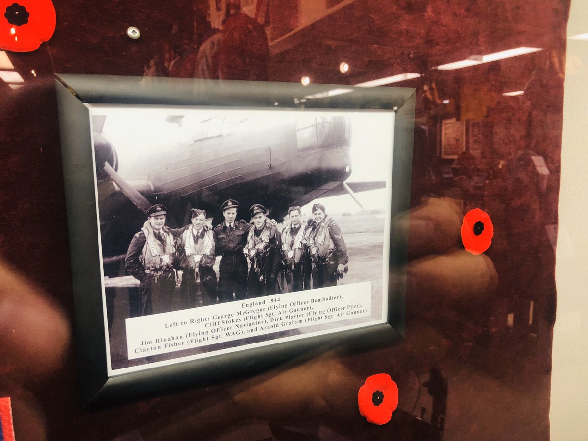What an honour to meet Sergeant Arnold Graham today in the Peterborough Sports Hall of Fame. One of 7 brothers from Lakefield who incredibly all returned home from the war. #RemembranceSunday #Veterans