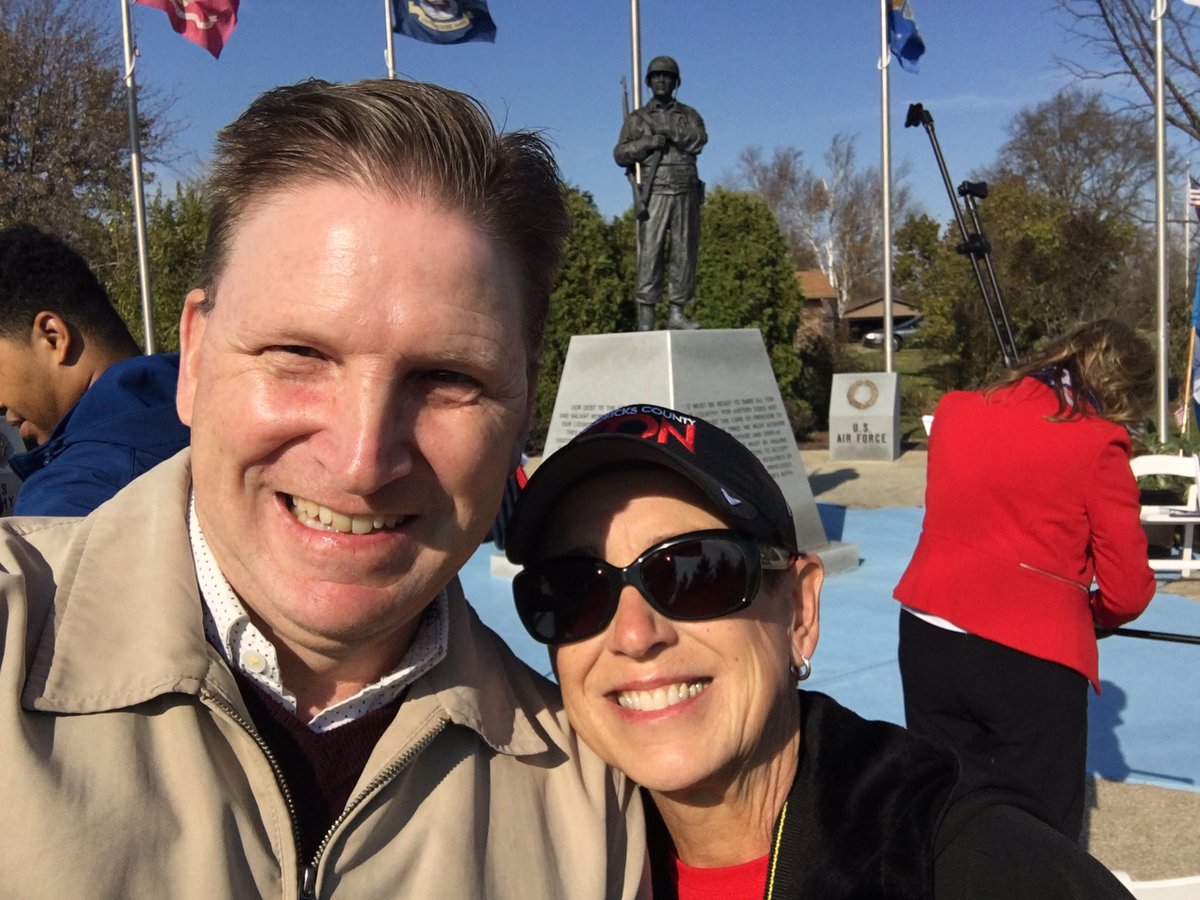 With @FAITHonFOOD at wwii memorial park for Veterans Day ceremony @myHCICON