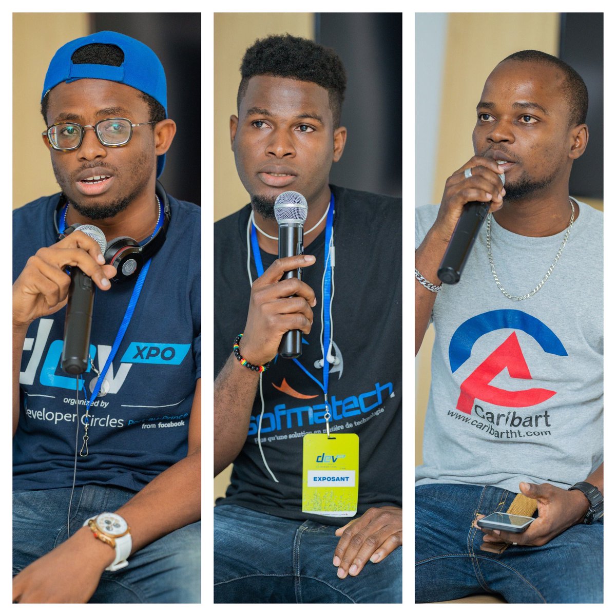 johnsterlind's tweet photo. Weekend saa nou te sipoze fè 2eme edisyon #DevXpo pou louvri je peyi a sou denye aplikasyon ke devlopè yo kreye pou ane a. Lè nou te lanse platfom saa moun te choke dekouvri ke gen devlopè Ayiti e kisa yo kapab kreye! 21 nan yo te pitch. Regade video a: https://t.co/4jeRtmHioT https://t.co/8gCWiqWBDI