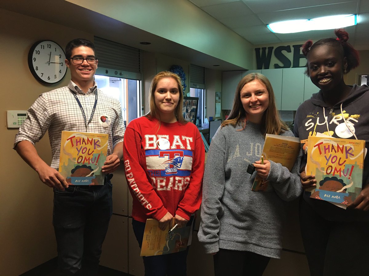 <a href="/denegaard/">Doris Negaard</a> is so proud of these #PtoT2 seniors. They read to 2762 #ISDStrong K-2 students Thurs., Nov. 7 for Read for the Record. Thank you building principals and teachers for welcoming us! #ISDAcademies