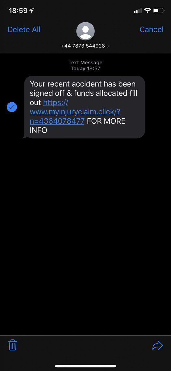 PatrickLownds's tweet image. What accident? #SpamText