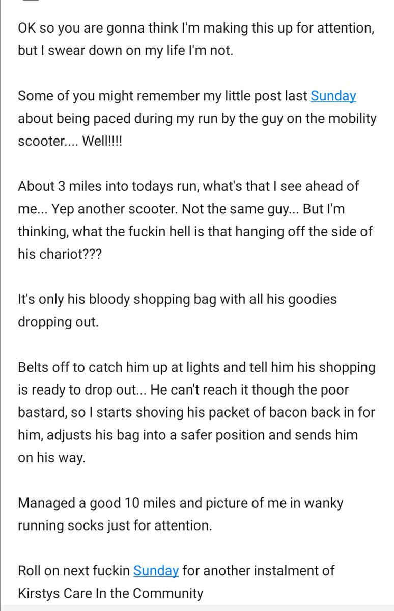 quigley_kirsty's tweet image. True story 🤷‍♀️🙄😜 #runningwanker #attractsthewheels