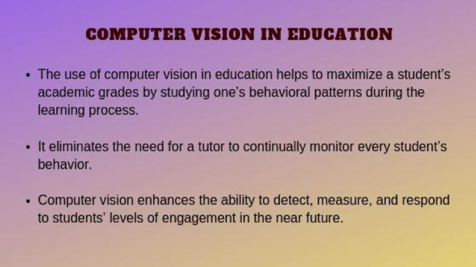 RickBlaisdell's tweet image. The learning #experience promises to be enhanced by the use of computer vision. Here is how you can discover more about the benefits of #ComputerVisionTechnology: buff.ly/34xI8lK