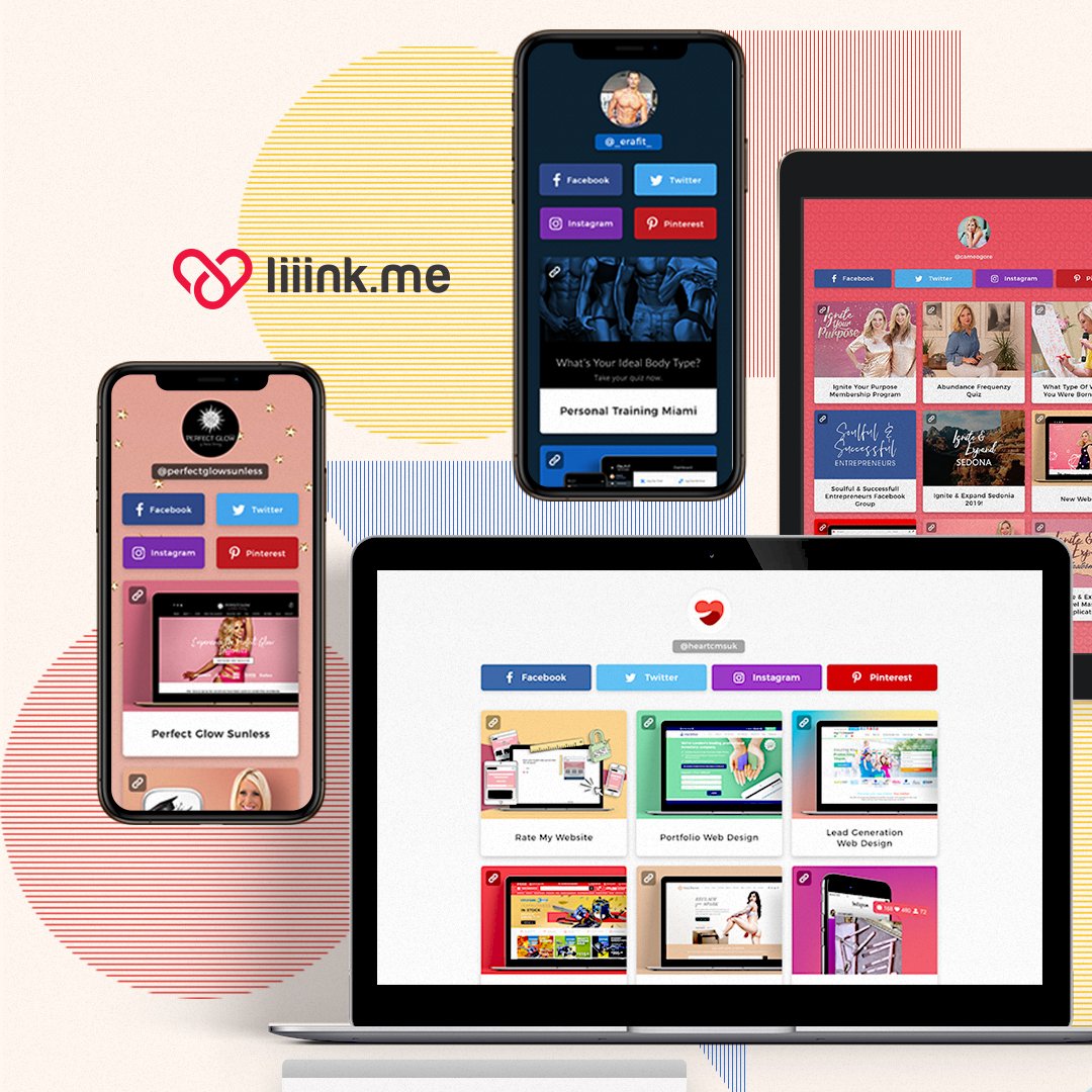 Heart_CMS's tweet photo. Do you have multiple platforms and websites where your customers can contact you? We can create your own bespoke https://t.co/TSBR9WB2Gu design so you can have all your platforms and key communication with just one click. 
.
DM today for 10% off - quote ‘Liiink10’ https://t.co/BOK6XvrcD9