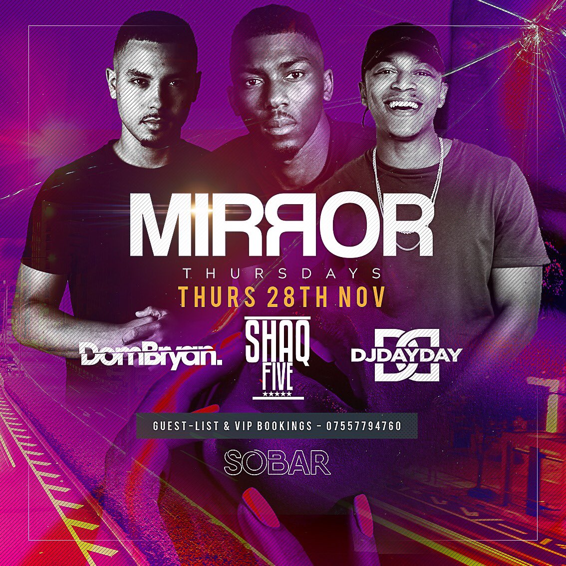 excited for this one @DJDAYDAY_ @DJDOMBRYAN @SHAQFIVEDJ